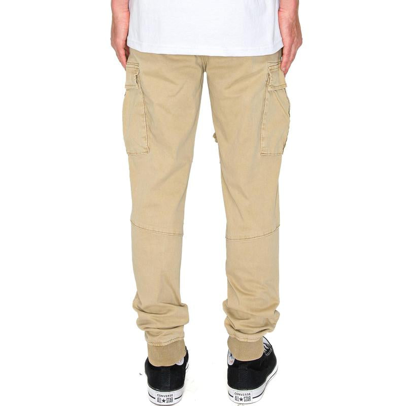 VICTORIOUS Premium Garment Washed Cargo Jogger Comfort Fit