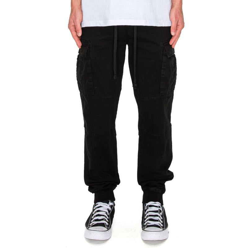 VICTORIOUS Premium Garment Washed Cargo Jogger Comfort Fit
